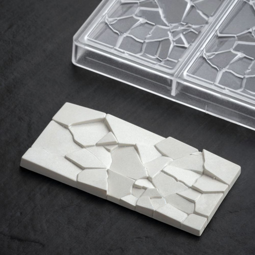 Polycarbonate mould ChocoBAR Crush range - 3 bars