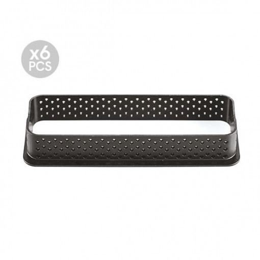 Rame Termoplastic Microforate 12 x 3.5 x h 2 cm, Dreptunghiulare, Set 6 buc