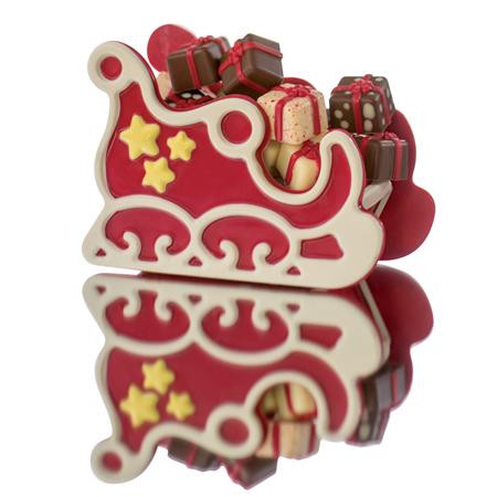 Sania lui Mos Craciun 3D, 14x7xh10cm - Kit Matrite Plastic 2 Subiecte