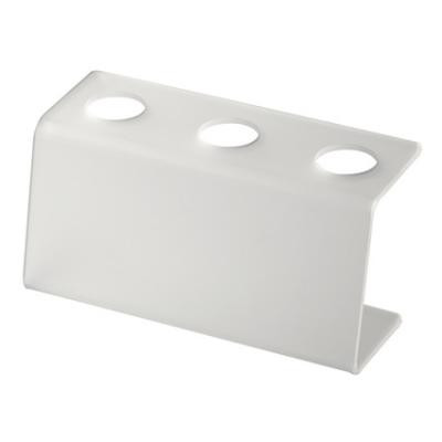 Serving Stand 3 Ice Cream Cones, Satin Plexiglas, 21x9xH11cm