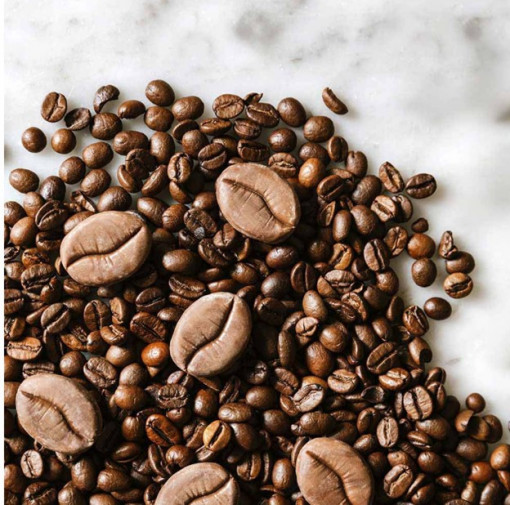 Silicon Gourmand Coffee Bean Gourmand mould 3.2 × 2.4 × H 1.3 cm, 28 cavities