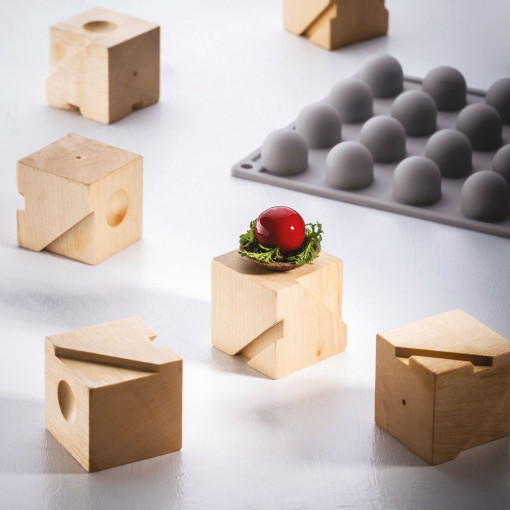 Silicon Gourmand Pop mould Ø 2.4 x H 2.3 cm, 28 cavities