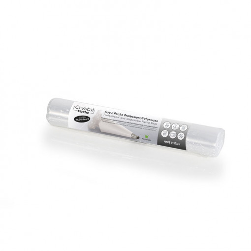 Single Use Posuri Transparent Transparent 40 cm, 80 Micron, Super Resistant, Roll 20 pcs