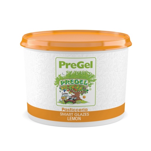 Smart Glossy Glaze Lemon PreGel Lemon PreGel, hideg eljárással, 3 kg