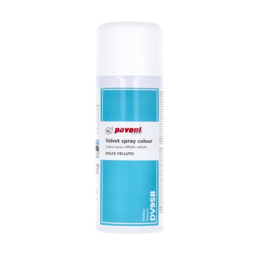 SPRAY VELVET - оцветител за храни в синьо без E171, 400 ml