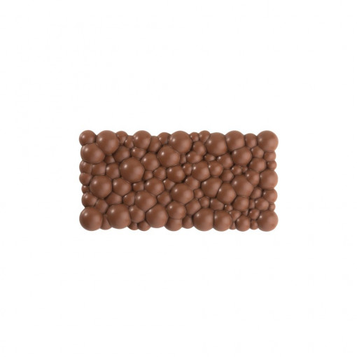 Tablete Ciocolata 15 x 7.7 x H 1.2 cm - Matrita Policarbonat Choco Bar Sparkling, 3 cavitati, 100 gr