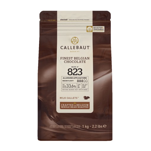 Tejcsokoládé 823-as recept 33,6% Barry Callebaut, 1 kg