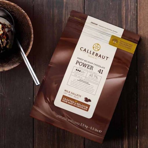 Tejcsokoládé POWER 41 40,7 % Barry Callebaut, 2,5 kg