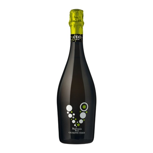 Вино Giuseppe Verdi Bolle Malvasia Бяло Брут Cantine Ceci - 0.75 Л