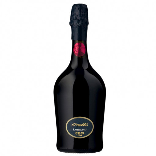 Вино Otello 200 Lambrusco Червено Полусухо - Cantine Ceci - 0.75 Л