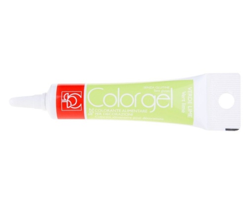 Гел за оцветяване на храни, зелен лайм Modecor 20 gr