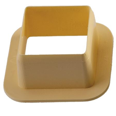 Квадрати Monoportii 6 x 6 x H 4 cm - пластмасови основи и вложки за ножове