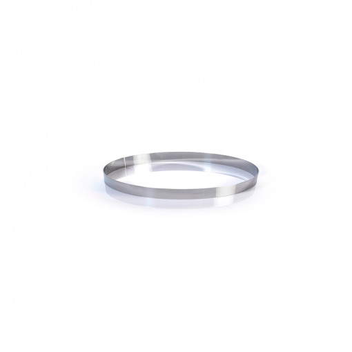 Кръг от неръждаема стомана Ø 22 x H 2 cm