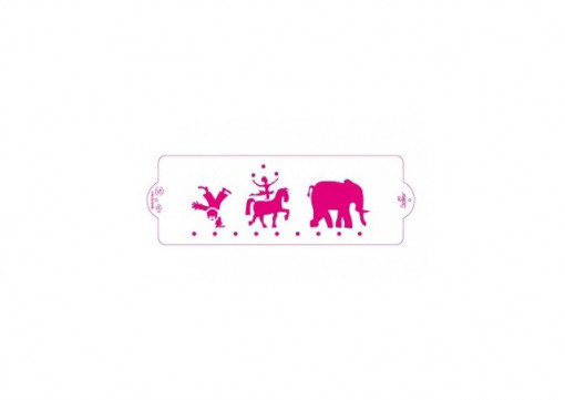 Пластмасов страничен декор Sablon Circ, 30 x 10 cm
