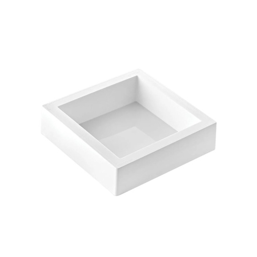 Силиконова форма за торта 16 x 16 x H 4 cm, обем 1019 ml