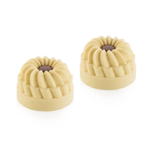 Силиконова форма Pleincoeur Round Ø 7 x H 4,8 cm, 6 кухини x 142 ml