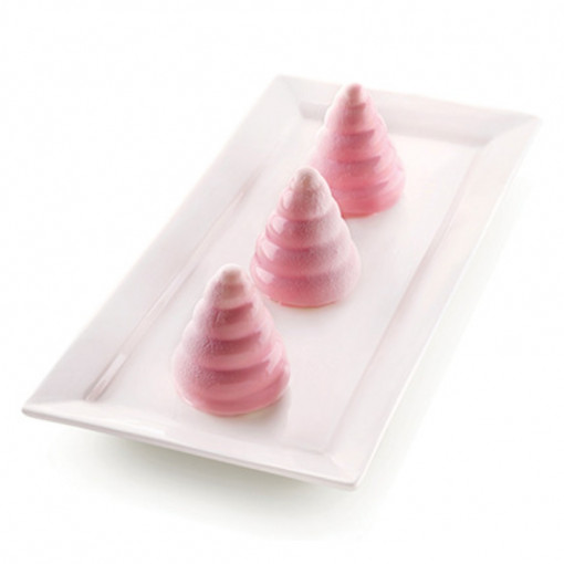Силиконова 3D матрица Brad Ø 6 x H 7 cm, 6 кухини x 100 ml