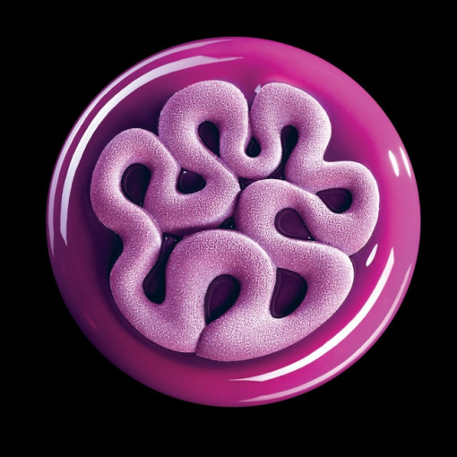 Силиконов калъп TOP Jelly Ø13,5xH1,4cm, 2 кухини