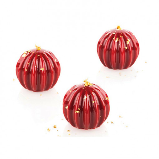 Силициева форма Supernova 3D, Ø 6,4 x H 5,6 cm, 6 кухини, 105 ml