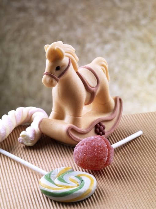 3D Toy Silicone Calut Toy, 9 x 4.7 x H 9.6 cm