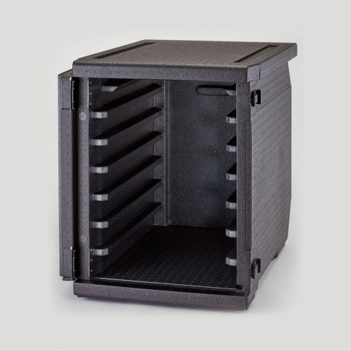 Container Thermobox Thermobox front loading for trays 60 x 40 cm, H 58.5 cm, 6 shelves - Img 1