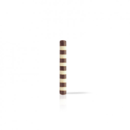 Dekorációk Fehér/fekete csokoládé Twister Twister dupla, Ø 0,5x3,3 cm, 1,5 kg, 3150 db