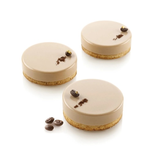 Forma Silicon Disc Mignon Ø 7.5 x H 1.5 cm, 24 cavitati, 50 ml (SQ077)