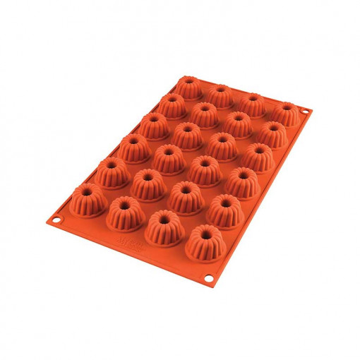 Forma Silicon Mini Gugelhuph Ø 3.5 x H 2 cm, 24 cavitati (SF232)