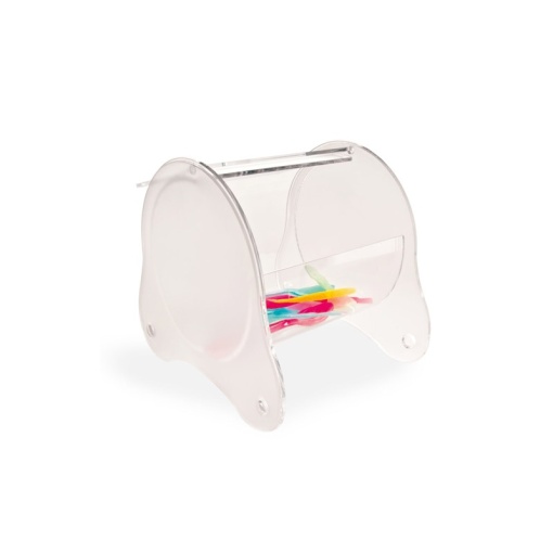 Lingurite Dispenser, Transparent Plexiglas, 24.5 x 19.5 x H 22 cm