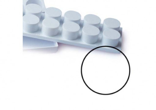 Mignon Rotund Ø 4.2 x H 2.5 cm - Extractor Plastic