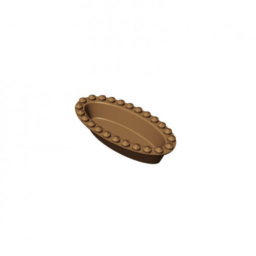 Mould for Cookmatic, Model E Scalloped Profile, 5.1 - 6.7 x 1.7 - 3.3 x H 1.8 cm, 30 cavities