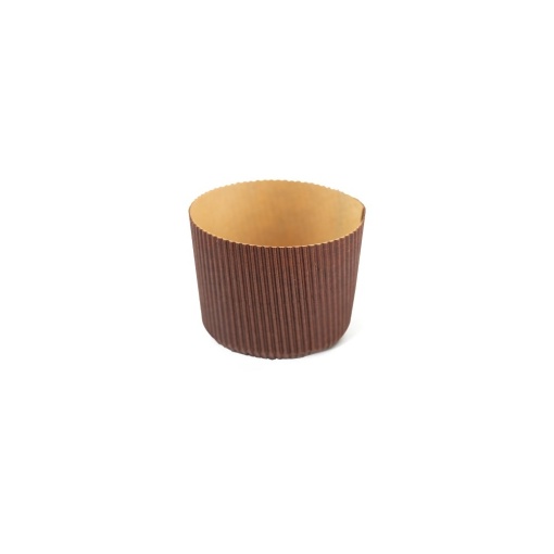 Panettone Baking Tin Ø 7 x H 6 cm - 100 gr, Heat Resistant Cardboard, Set of 12 pieces