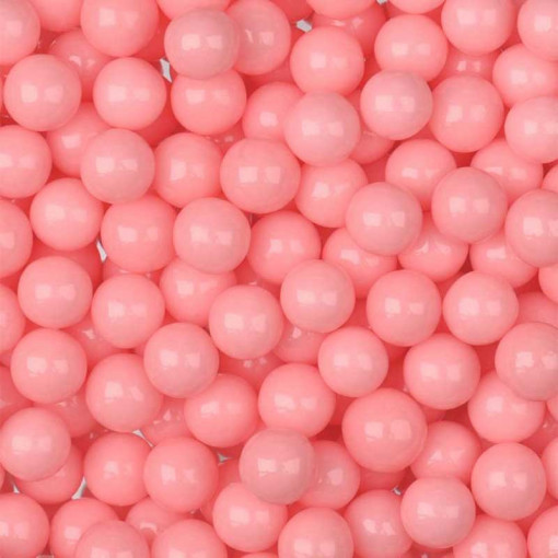 Pear Pearly Pink Pink Sugar Pearls Ø 9 mm, 1 Kg
