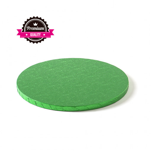 Platou Tort Rotund Verde, Ø 30 x H 1.2 cm