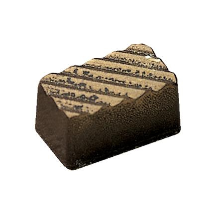 Polikarbonát forma Classic Range 30 db csokoládé praliné, 3 x 1,8 x H 1,5 cm, 8 gr, 8 gr