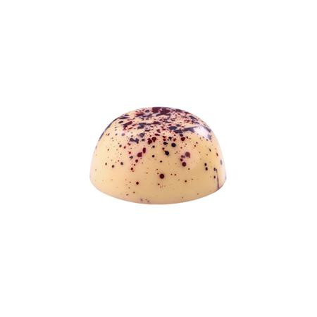 Polikarbonát forma Modern Range 24 db csokoládé praliné, Ø 3,5 x H 1,5 cm, 11 gr, 11 gr