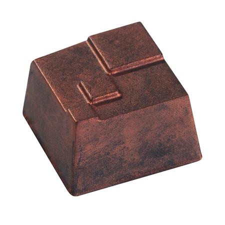 Polikarbonát forma Modern Range 30 db csokoládé praliné, 2,5 x 2,5 x H 1,5 cm, 9 gr, 9 gr