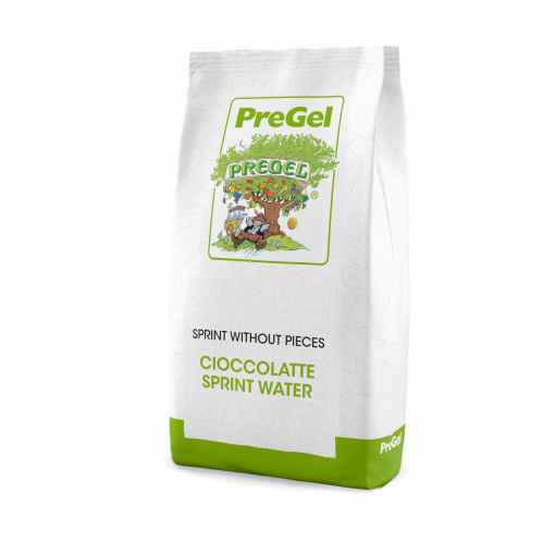 Premix Artisanal/Soft Ice Cream Cold Process, SPRINT Chocolate Chocolate Chocolate WATER Chocolate Milk PreGel, 1,75 kg