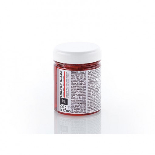 Red Mirror Glaze, Ready to Use, 250 gr