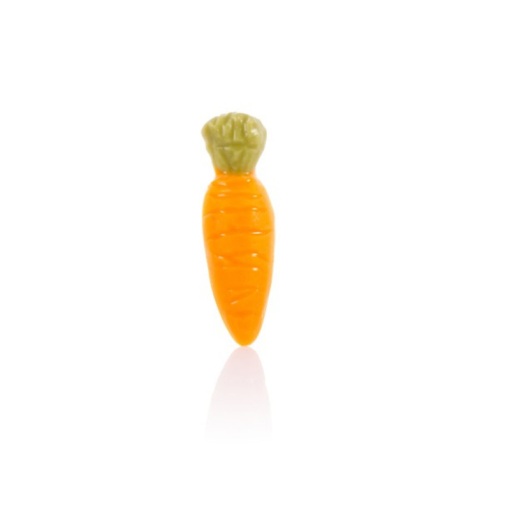 Répa dupla csokoládé dekoráció, 4,1x7 cm, 830 gr, 250 db