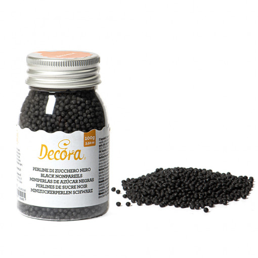 Sidefat Black Sugar Pearls Ø 1.5 mm, 100 gr - Img 1
