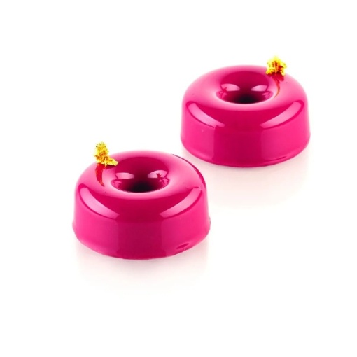Silicon Doughnut Single-portion Ø 7 x H 3.2 cm, 28 cavities, 100 ml (SQ094)