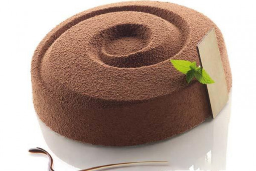 Silicon Tort 3D Vortex cake mould Ø 18 x H 4.8 cm