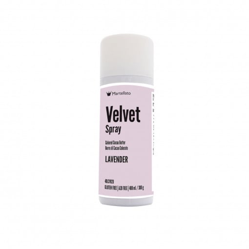 SPRAY VELVET - Лавандулов оцветител за храни без E171, 400 ml