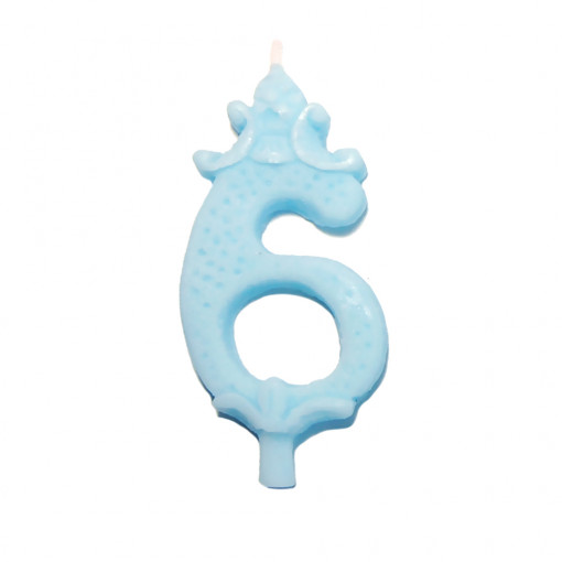 Tortagyertya H 8,5 cm, 6-os ábra, Kék