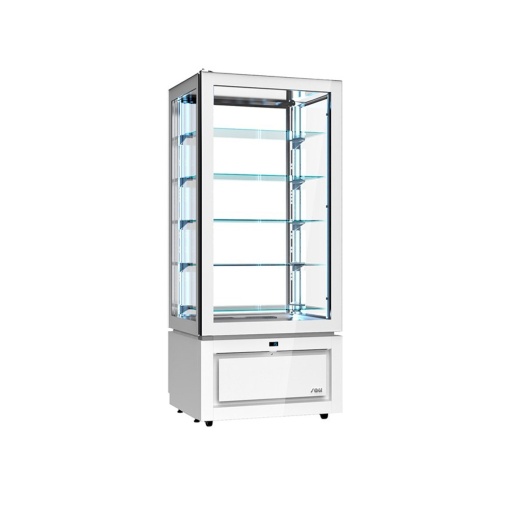 Vertical refrigerated display cabinet, +14/ +16°C, 80,5x64,5x184 cm, Luxor White, model KC8VSX