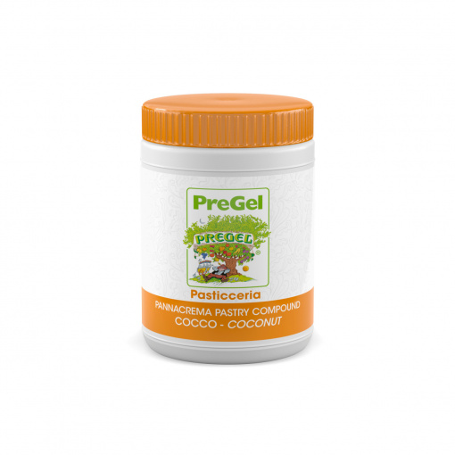 Ароматизираща паста за сладкарски изделия Pannacrema Coconut PreGel, 1,2 кг
