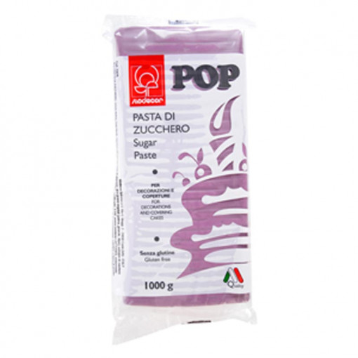 Захарна паста Pop Violet, покрития и декорации, без азот, 1 кг Modecor