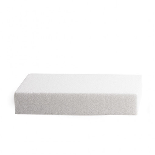 Квадратна форма от полистирол 40 x 40 x H 5 cm