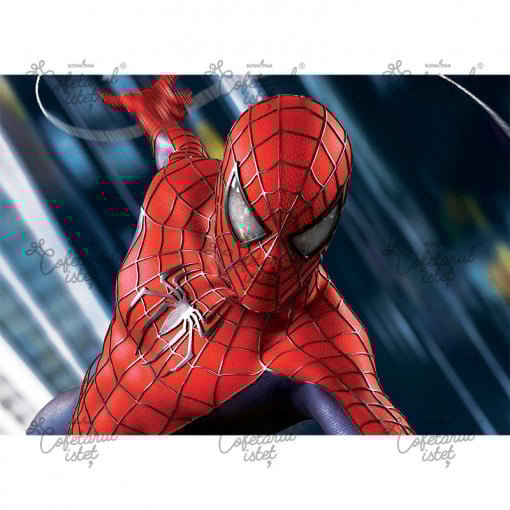 Отпечатана вафла SpiderMan Модел 8, A4 - Сладкарски изделия